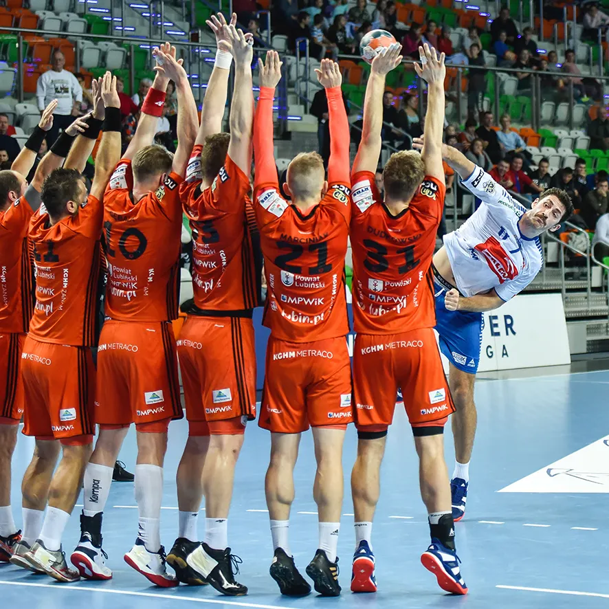 Uppblåsbar handbollsträningsfigur – paket