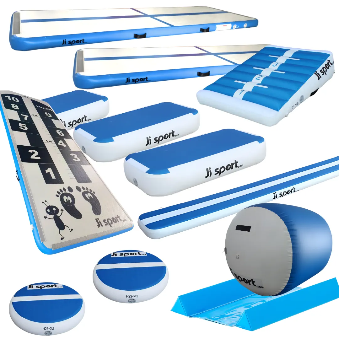 Giga AirTrack paket med barn-airtrack