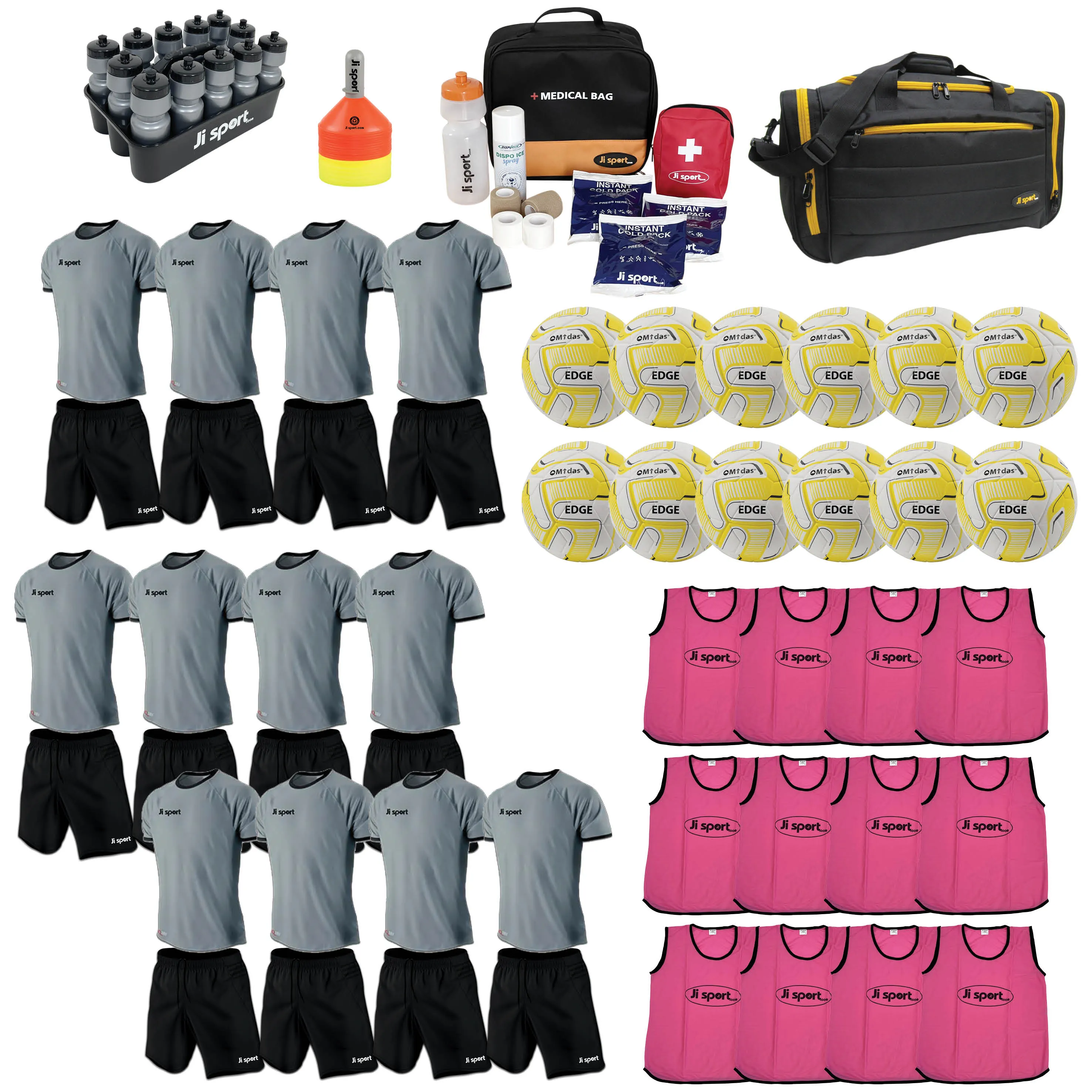 Jätte fotboll lagpaket
