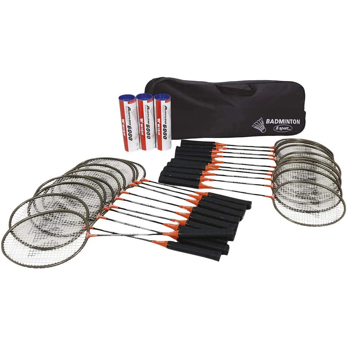 Wish Alumtec 316 badmintonpaket - Paket med 20 racketar Wish Alumtec 316 badmintonpaket - Paket med 20 racketar