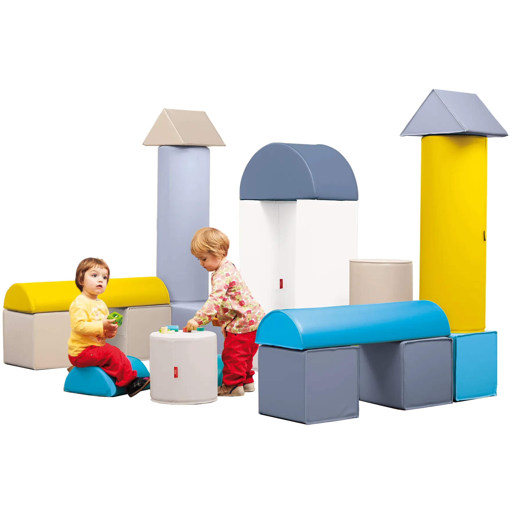 Stort motoriskt skumklossset