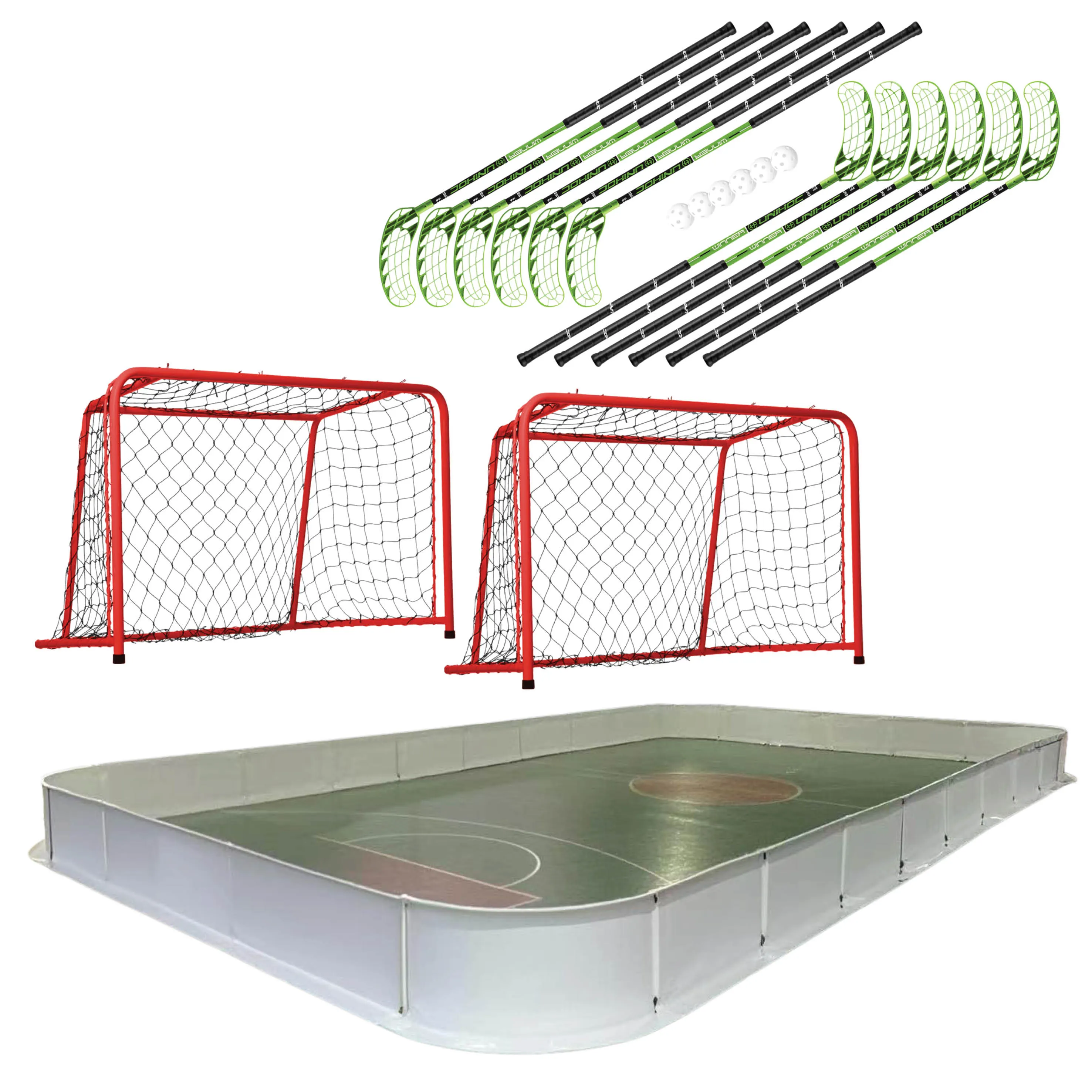 Floorball skolpaket 20 x 10 meter Floorball skolpaket 20 x 10 meter