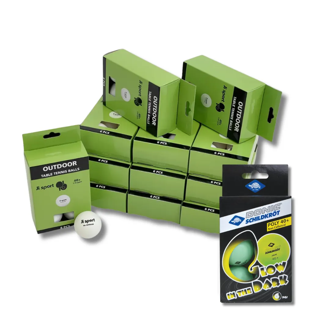 Utomhus bordtennisbollpaket