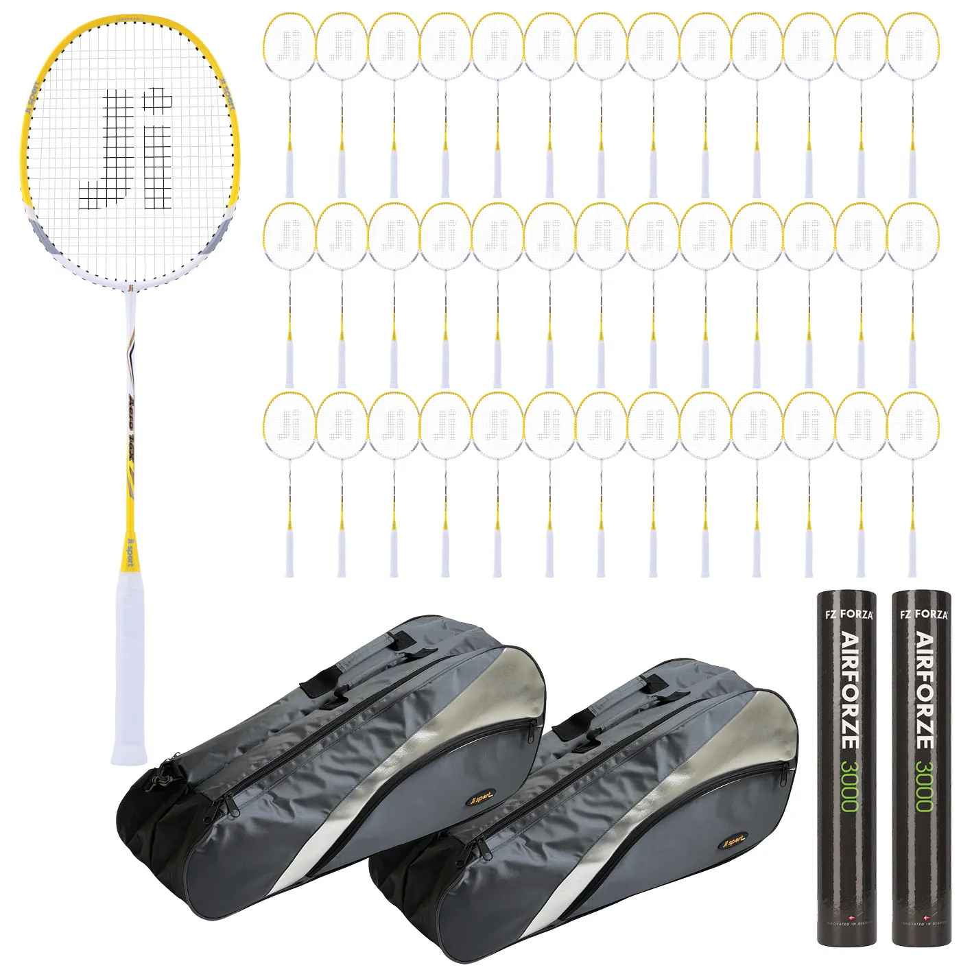 Stort badmintonpaket