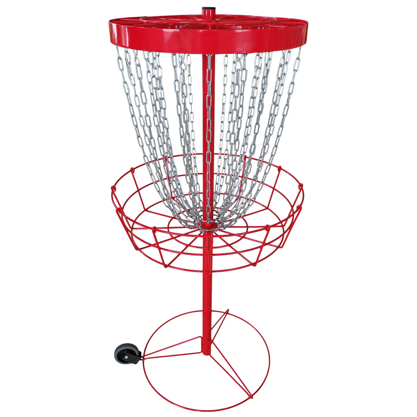 Frisbeegolfställ med hjul
