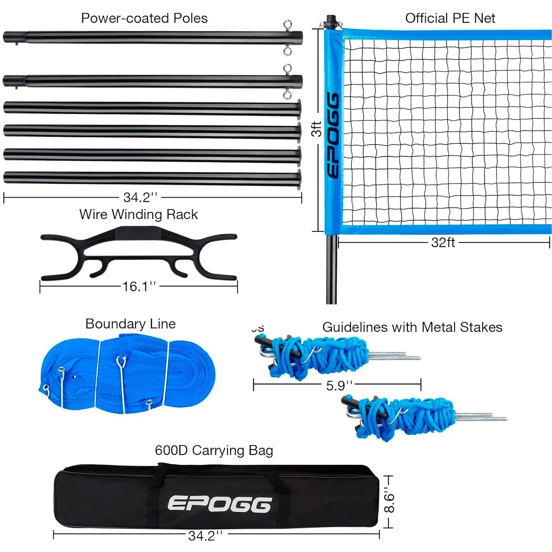 Epogg Beach volleyset