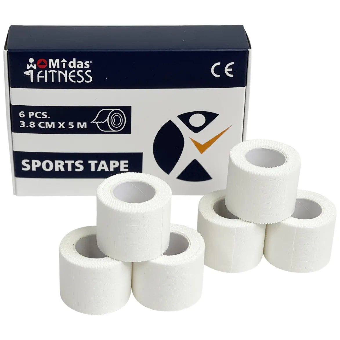 Paket med sportstejp 6 st.