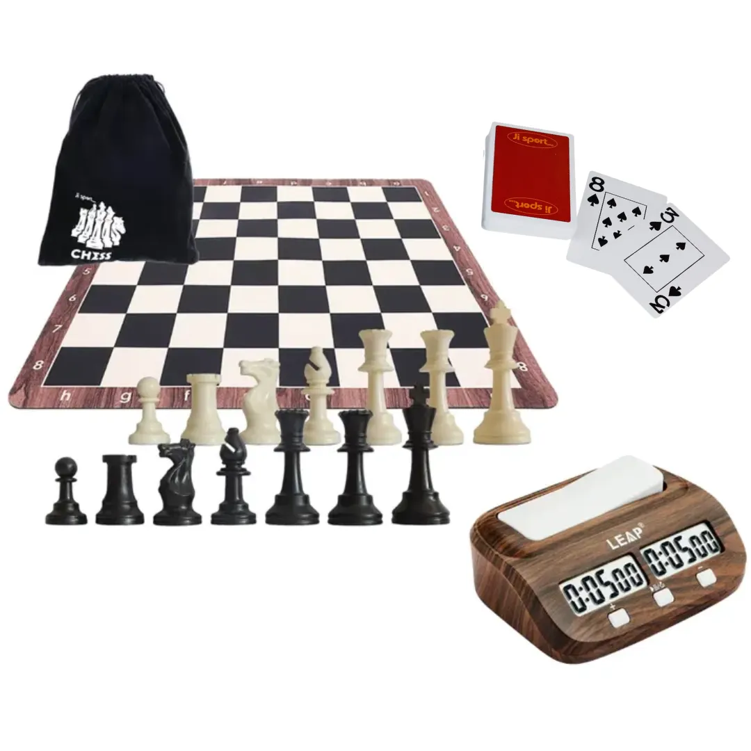 Schackpaket och kort