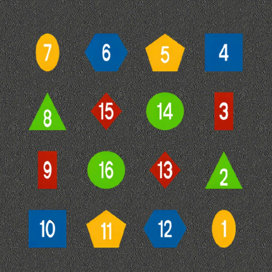 Tall- och figurplan termoplast