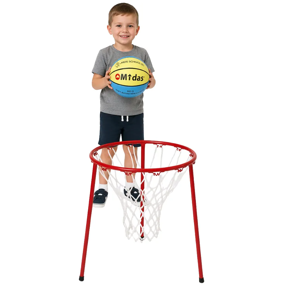 Basketbollpaket – 2 korgar inkl. nät och boll