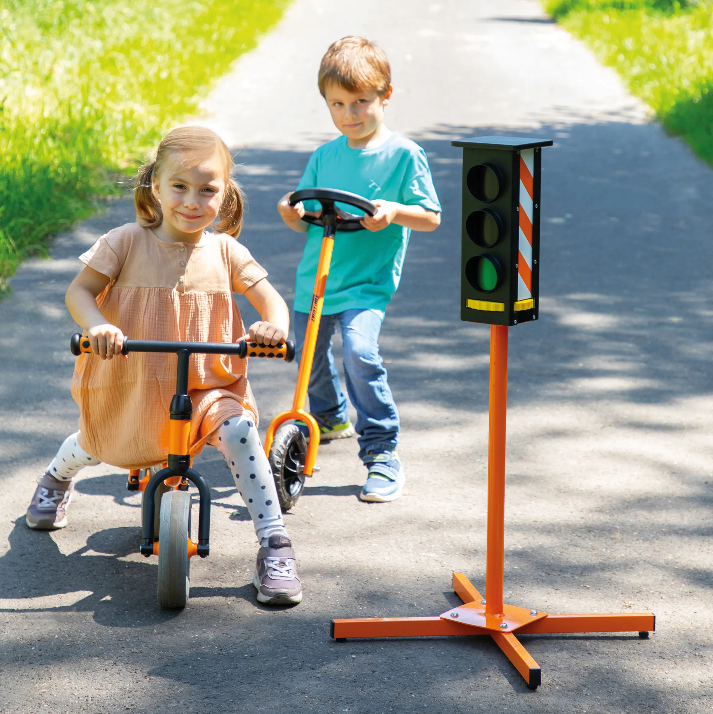 Trafiksæt til leg og træning