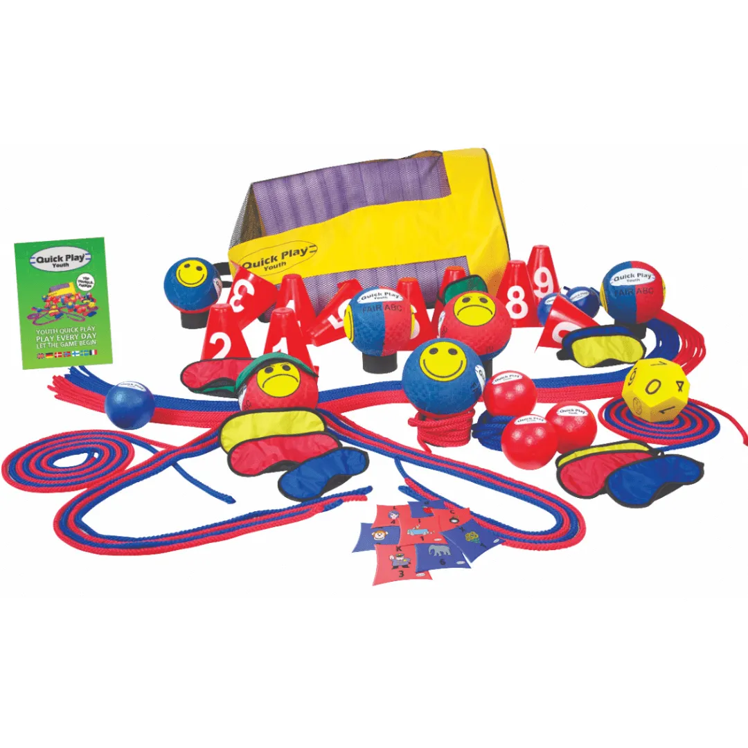 Youth Quick Play Trivselspakke m/ patches Youth Quick Play Trivselspakke m/ patches
