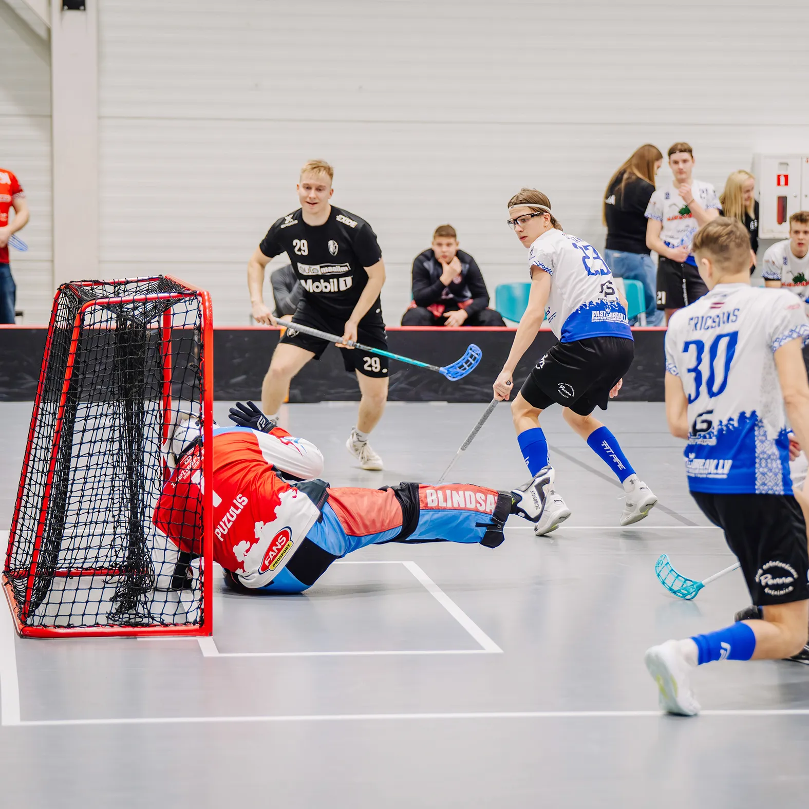 Floorballbane 40 x 20 m