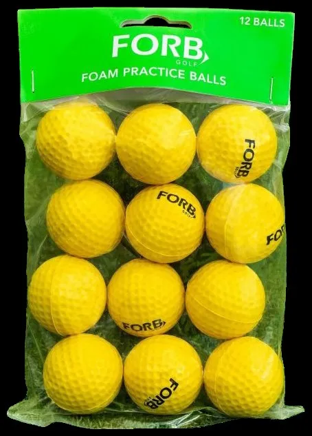 Skumgolfbolde - 12 stk.