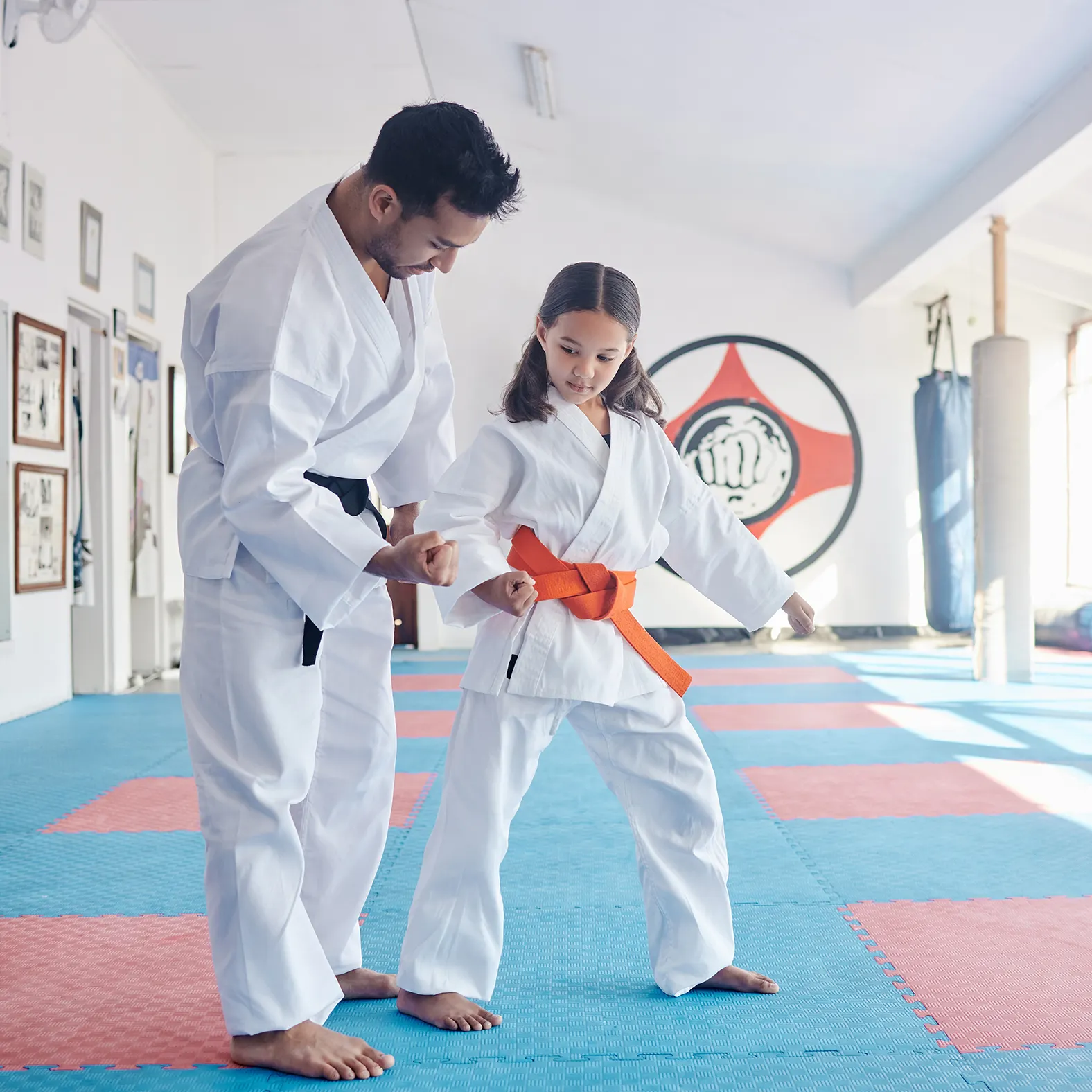 Judo soft gulv matte