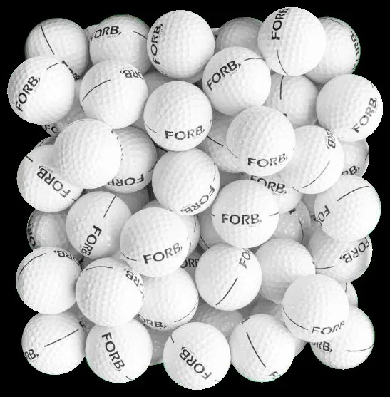Forb driving Range golfbolde - 100 stk.