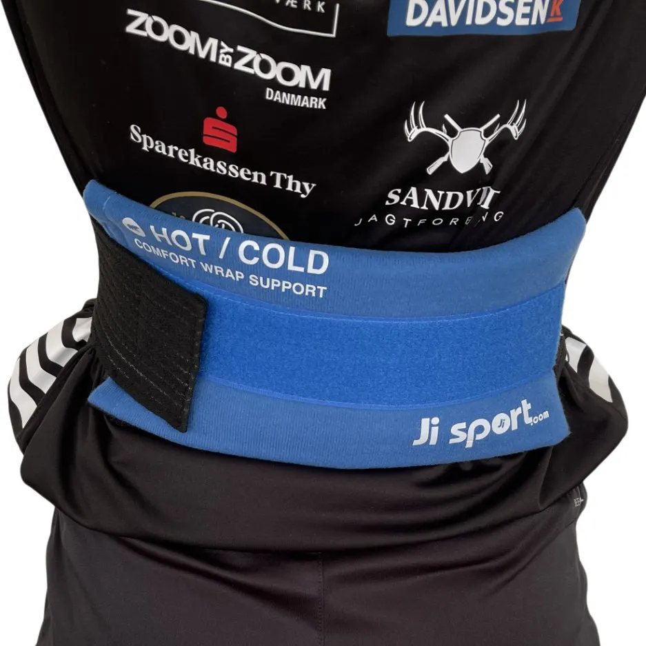 Elastisk bandasje til kulde-/ varmeposer