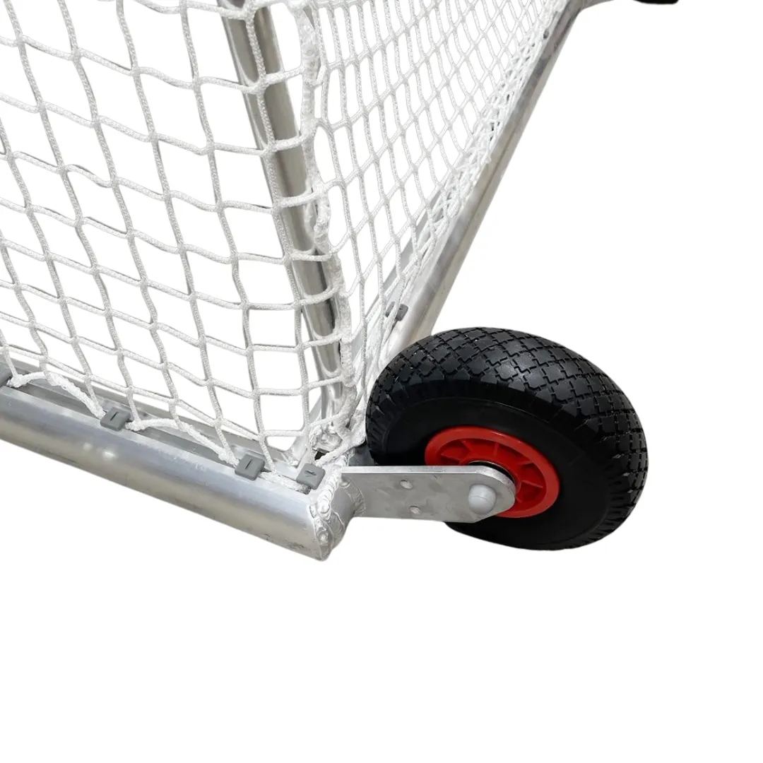 Fuldsvejset Mini podemål med  hjul og net