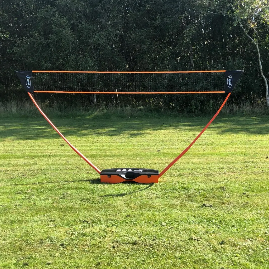 Badmintonpaket med multinätsystem