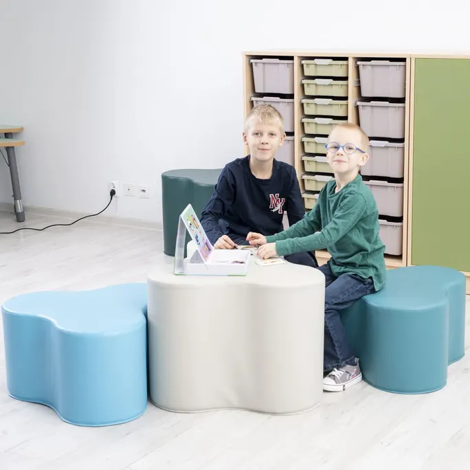 Kløverpuf siddemøbelpakke