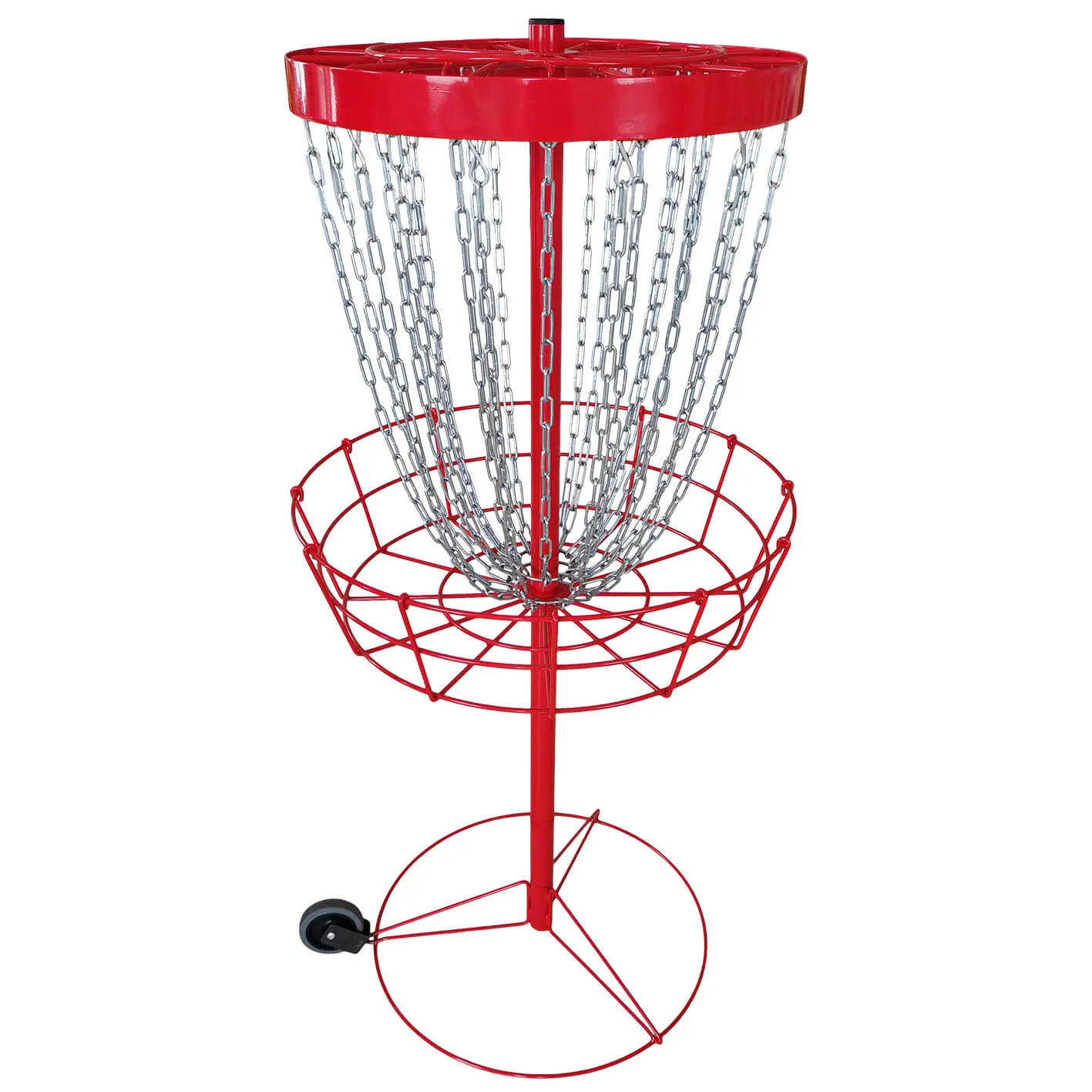 Disc golf stander med hjul