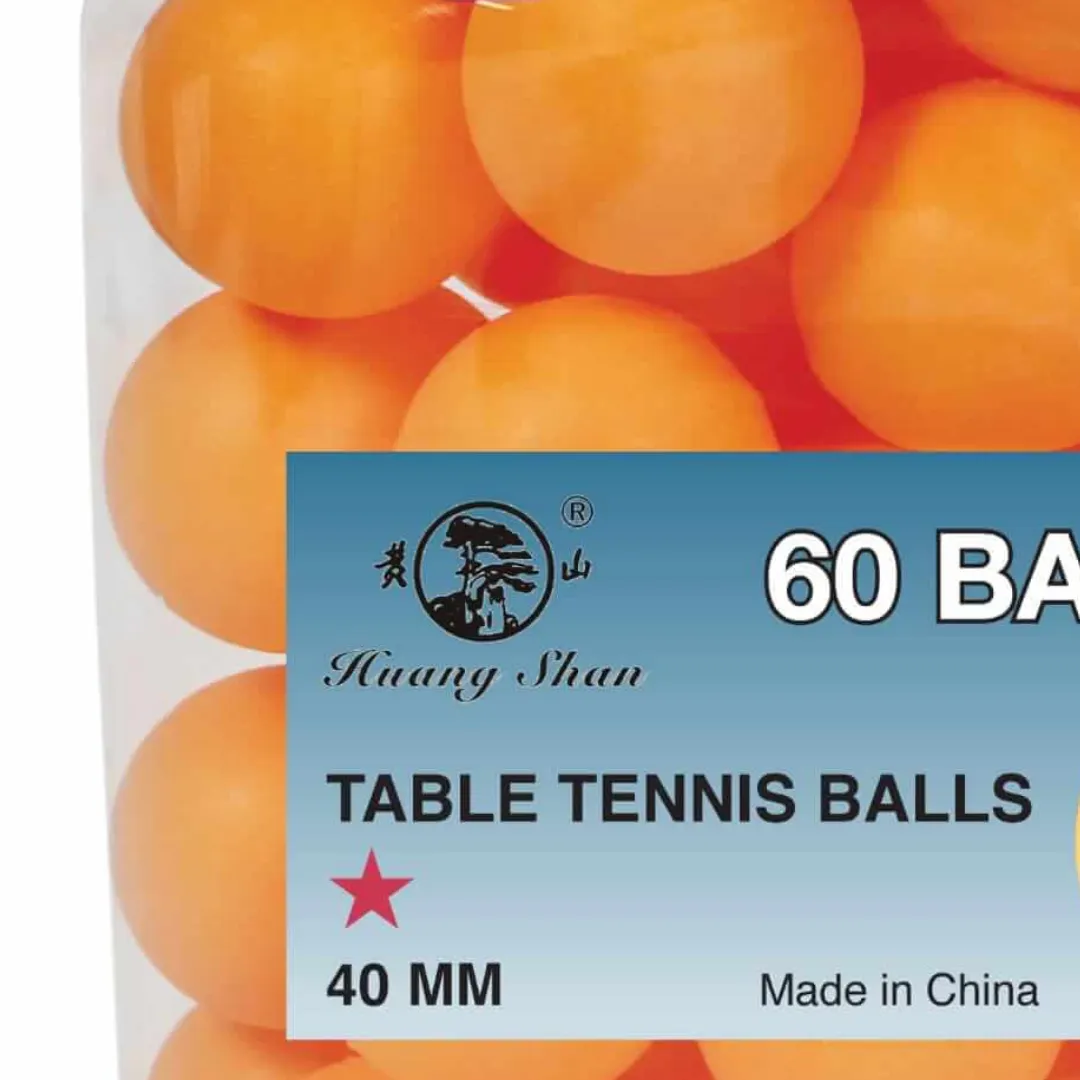 Huang Shan 1* bordtennisbolde