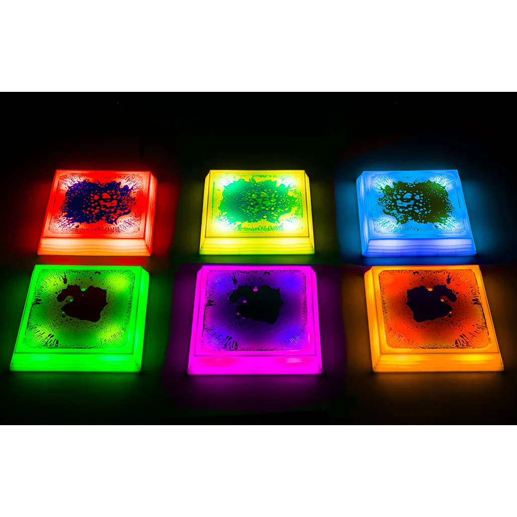 Sensorisk LED-balansesteinpakke 6 stk.