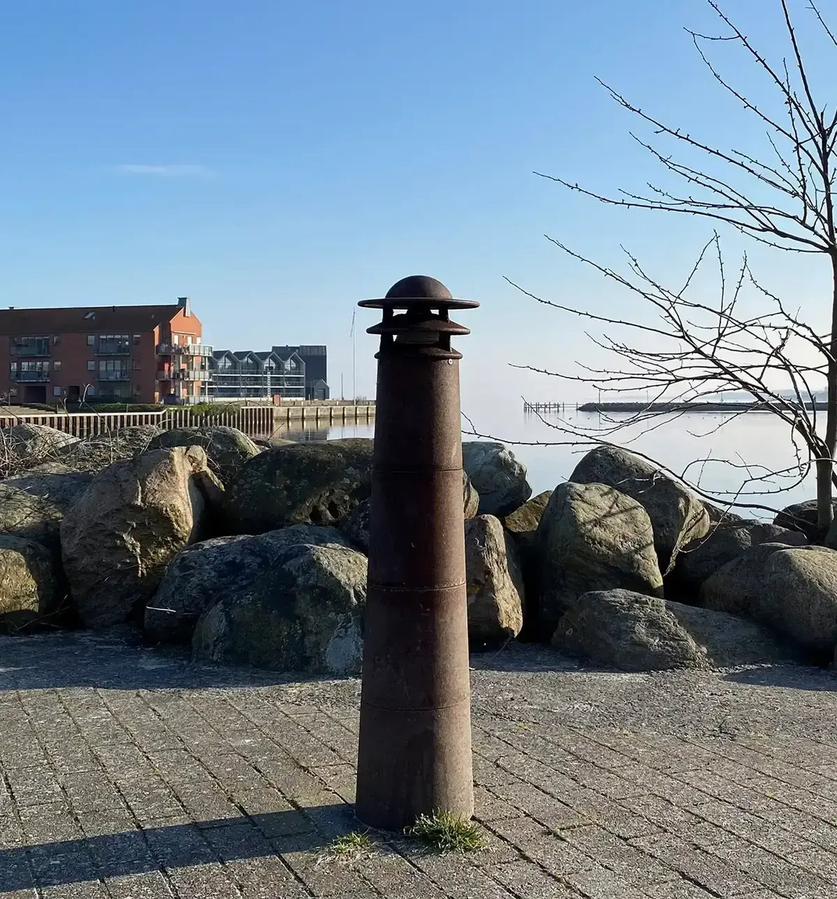 Maritim pullert LIGHTHOUSE L209 fra Lampas