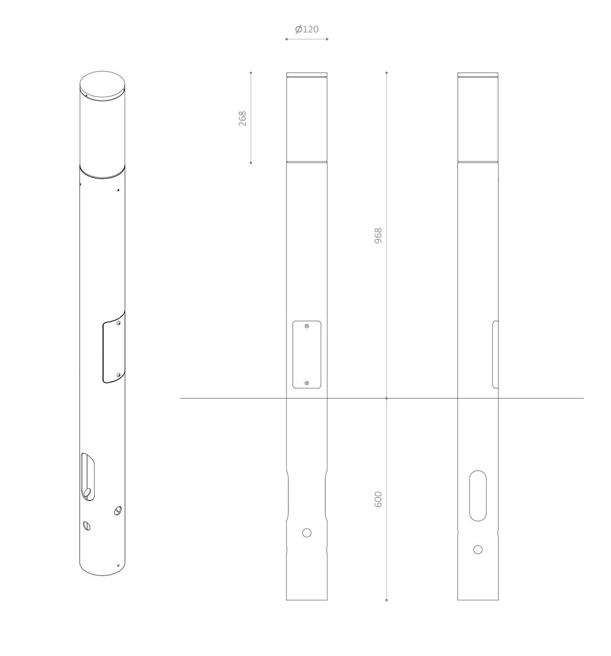 COVER L702 pullertlampe galvaniseret