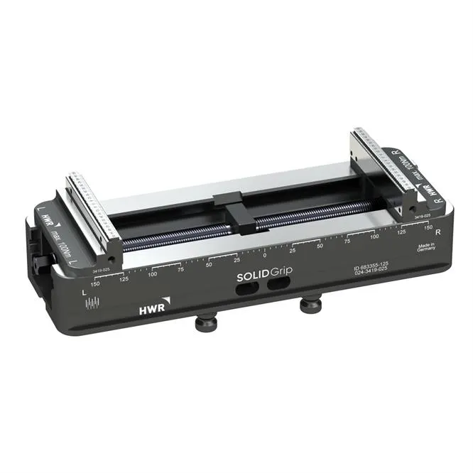 SOLIDGrip 5-axis centreer vice 125