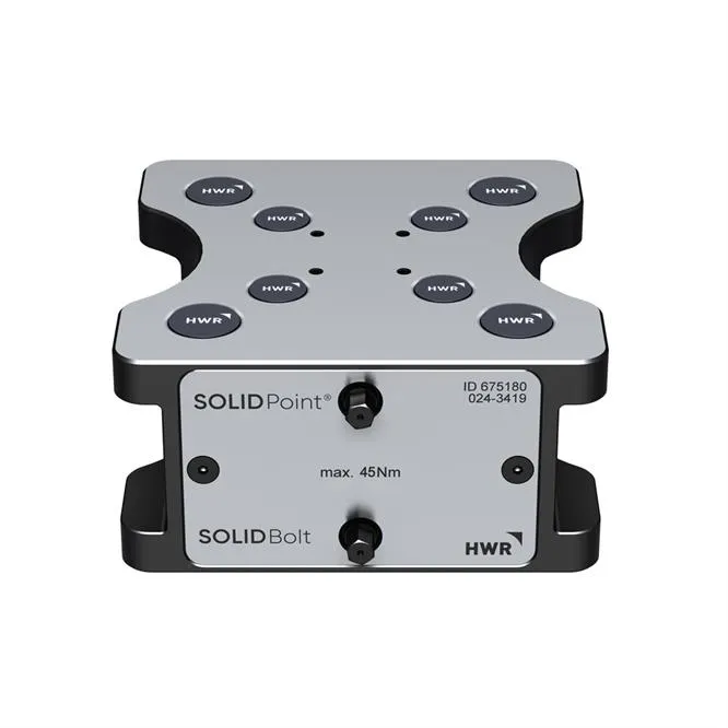 SOLIDBolt zero-point plate, height H=75mm,