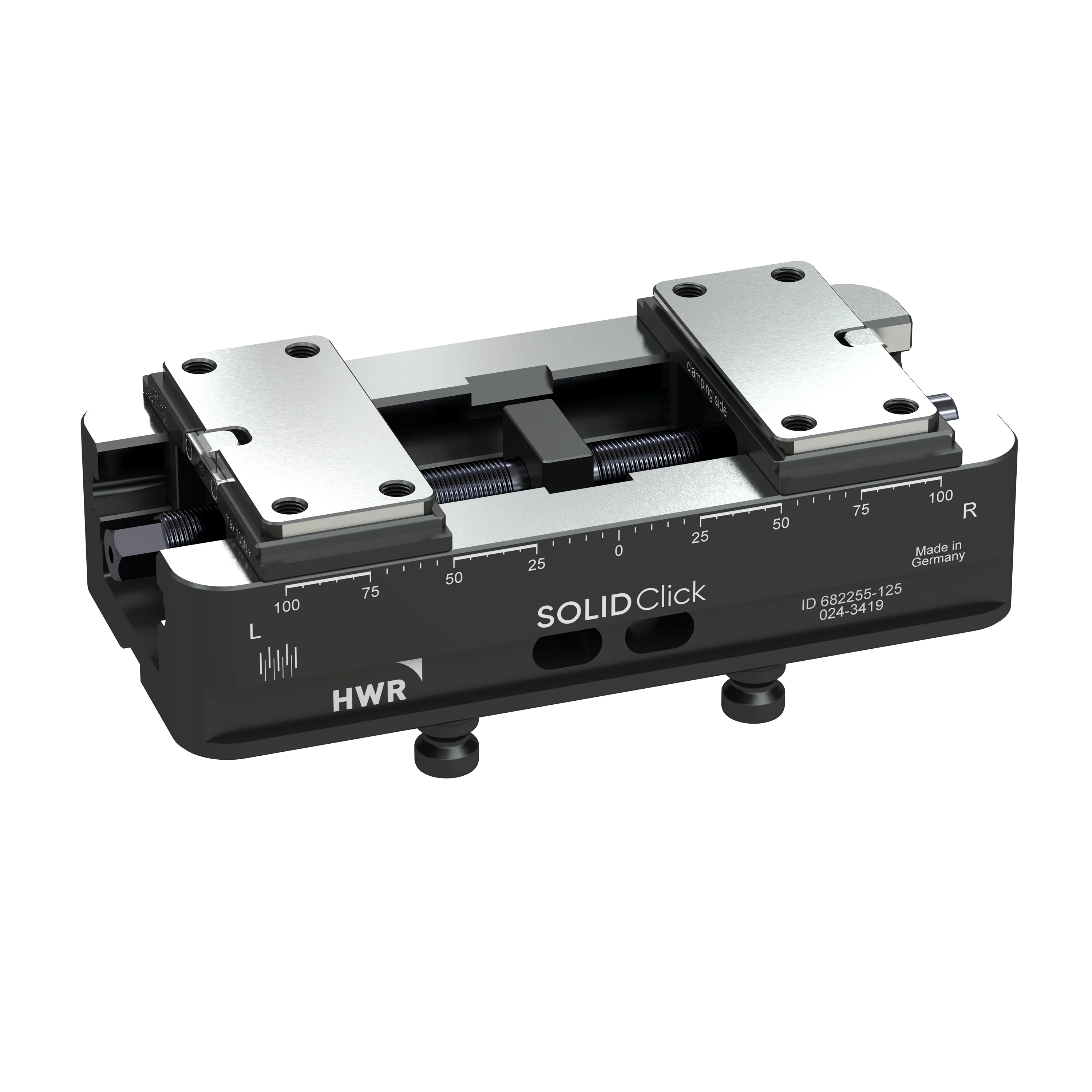 SOLIDClick 5-axis centering vice 125