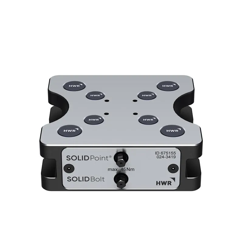 SOLIDBolt zero-point plate, height H=50mm