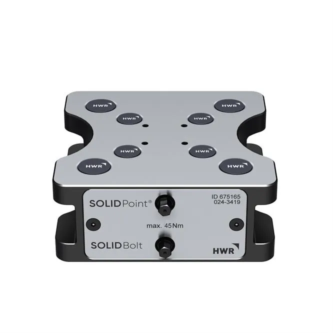 SOLIDBolt zero-point plate, height H=60mm,