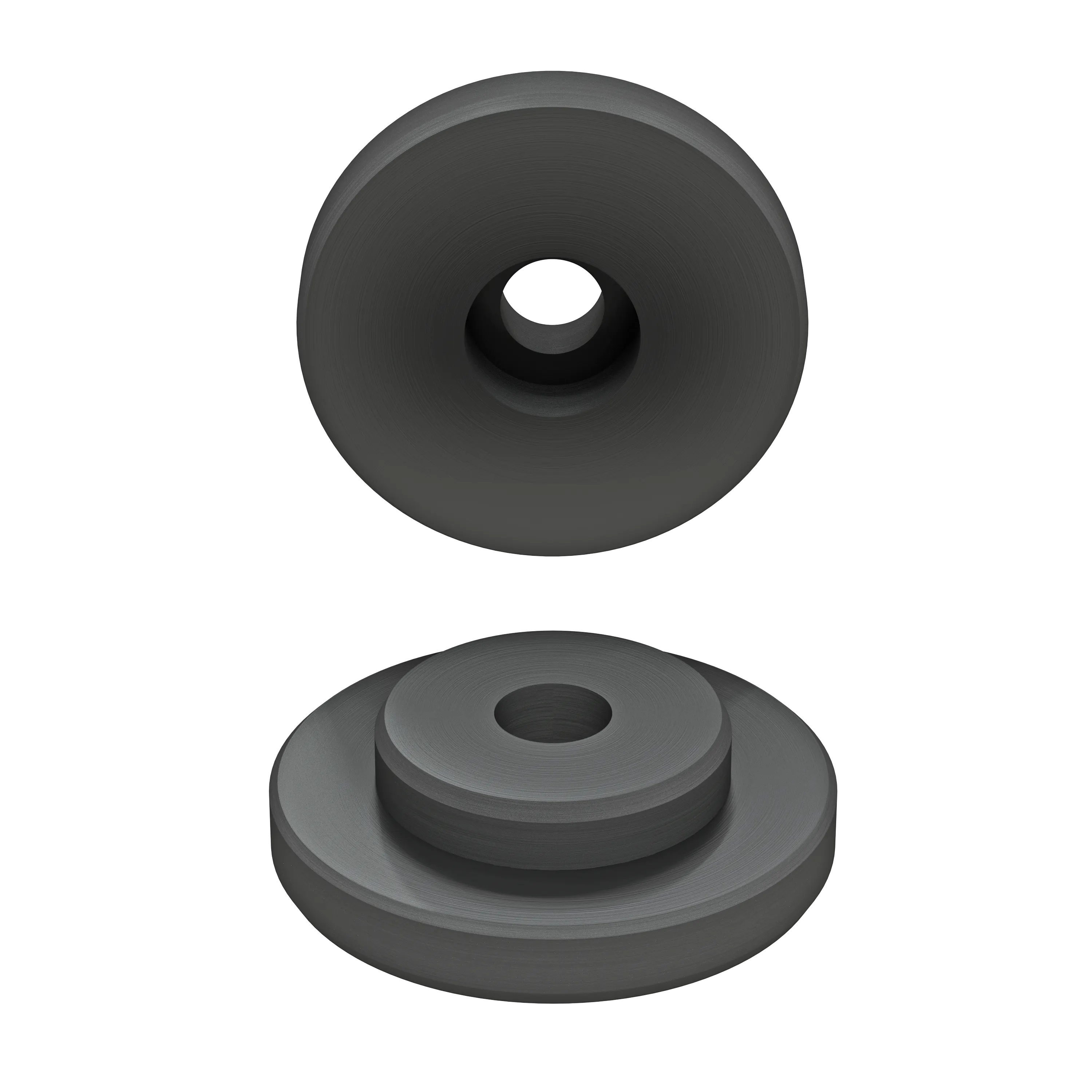 Centering stud for concentric alignment of