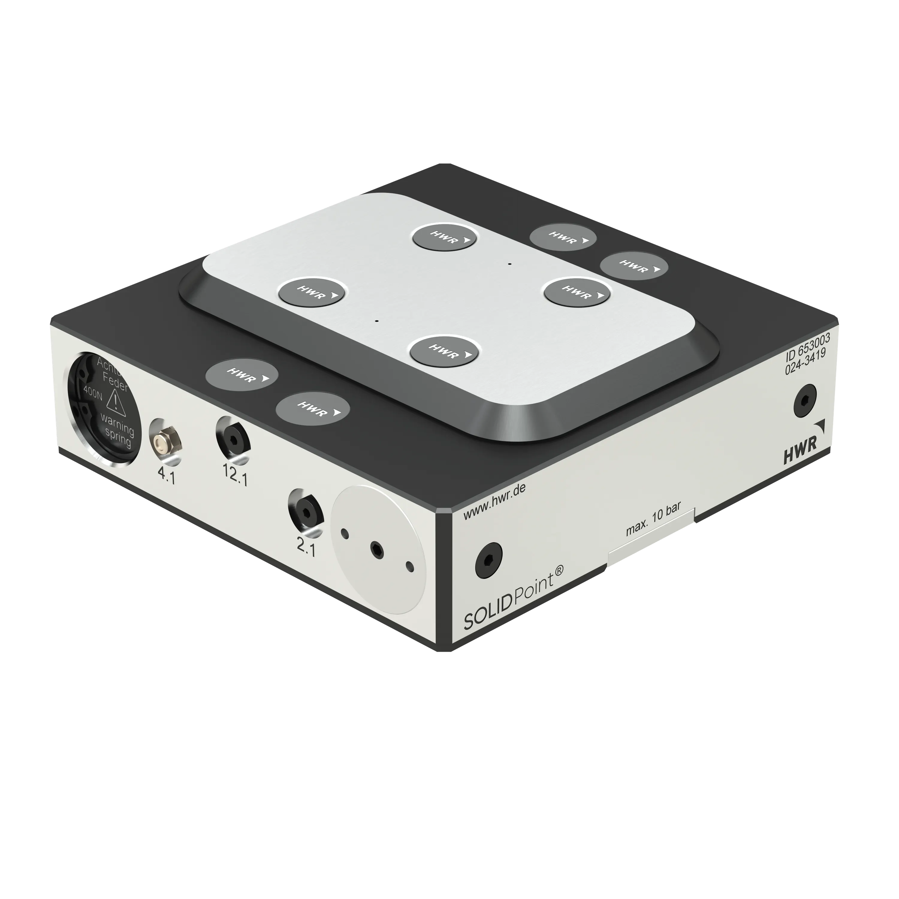SOLIDPoint® 52 Zero point plate pneumatic