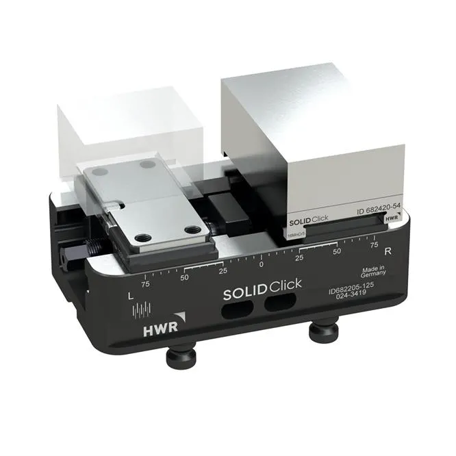 SOLIDClick 5-axis centering vice 125