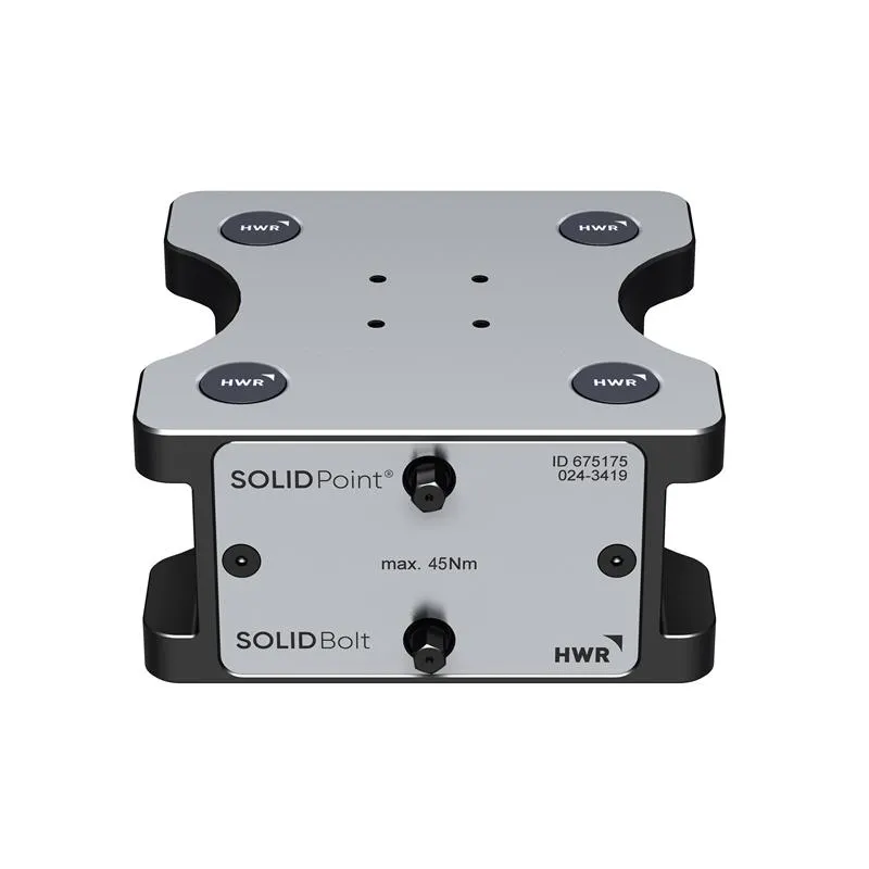 SOLIDBolt zero-point plate, height H=75mm,