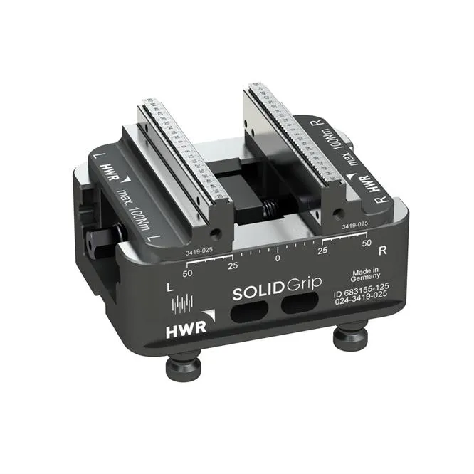 SOLIDGrip 5-axis centering vice 125