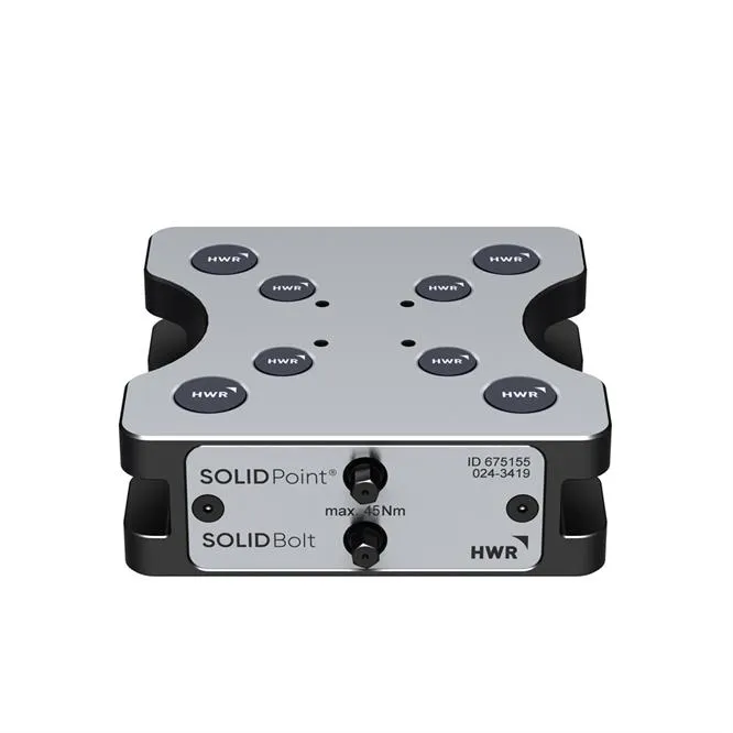 SOLIDBolt zero-point plate, height H=50mm