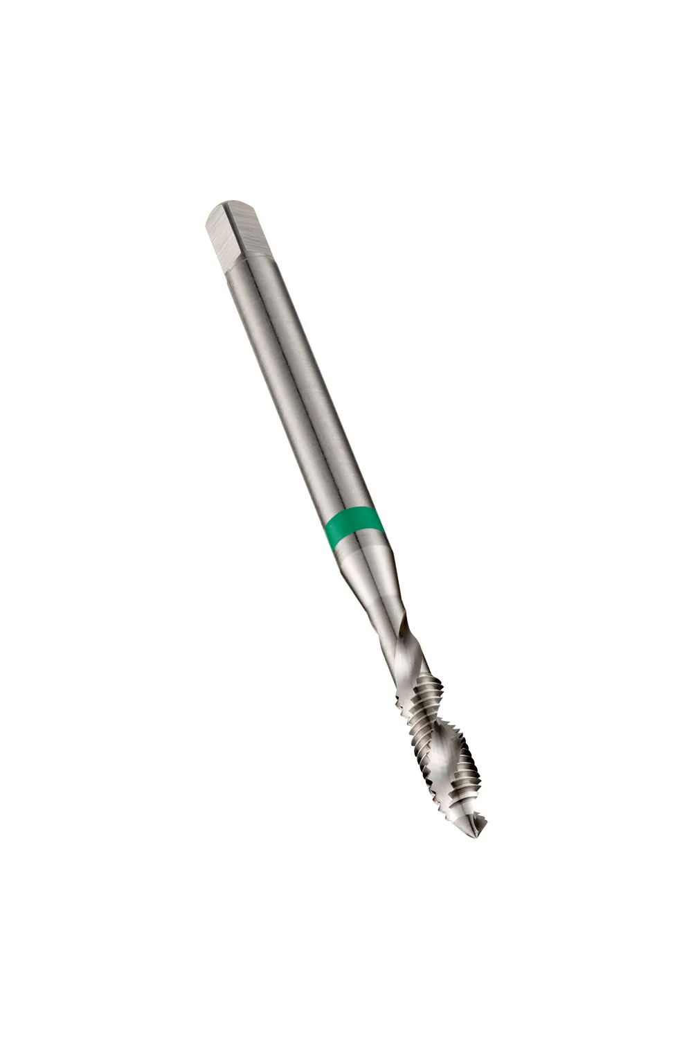 M Machine Tap Spiral Flute 35°, Green Shark