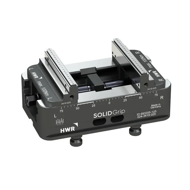 SOLIDGrip 5-axis centreer vice 125
