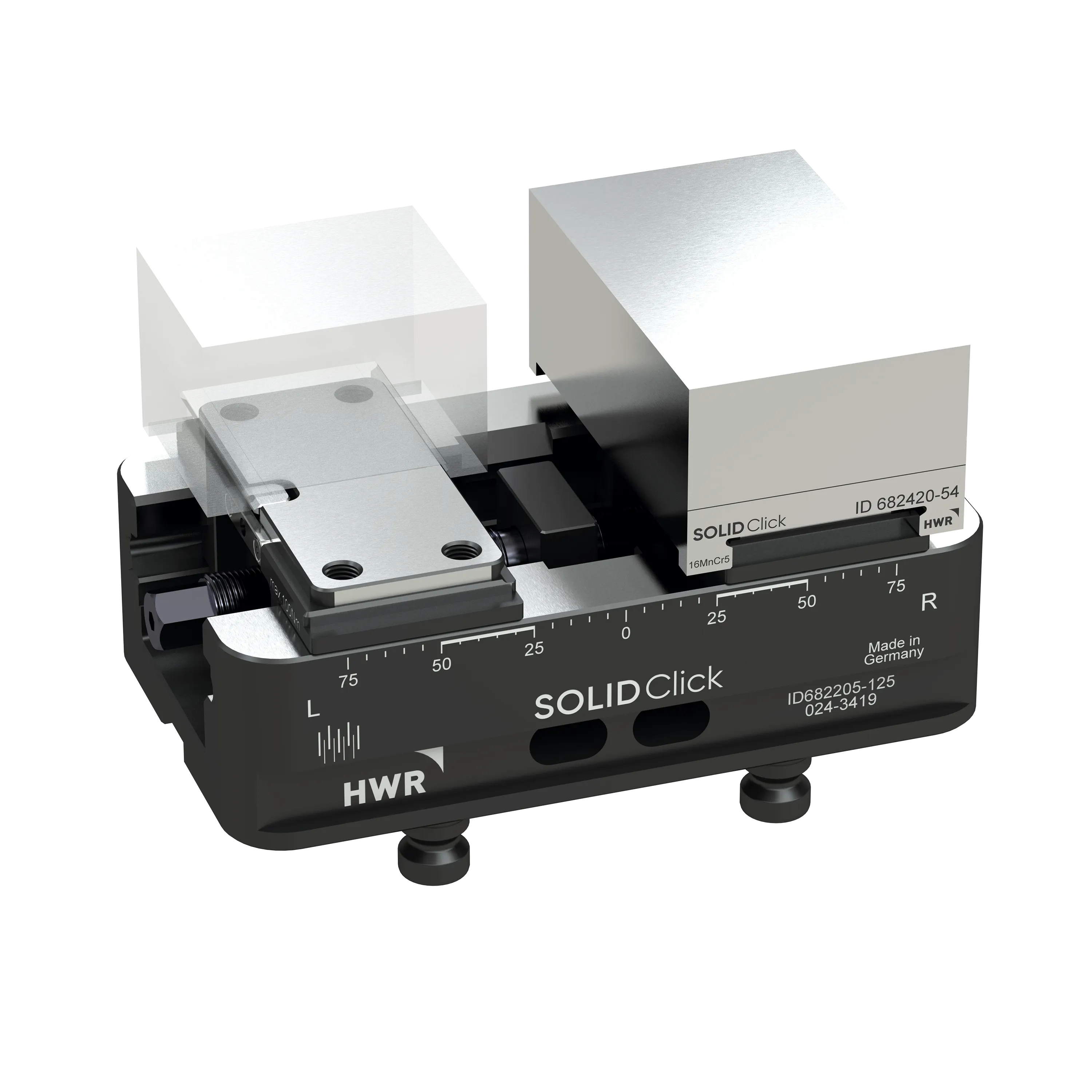 SOLIDClick 5-axis centering vice 125