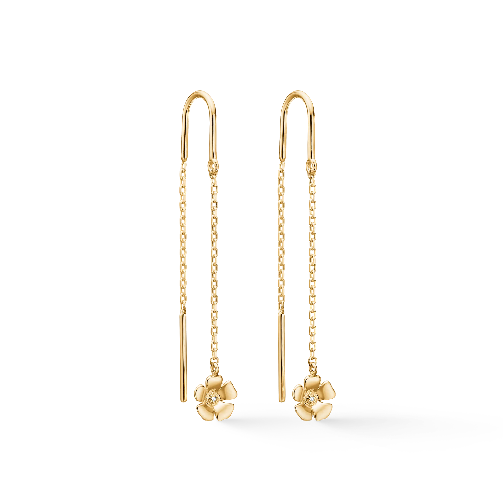 Mads Z Fleur Øreringe 14kt. 1501108