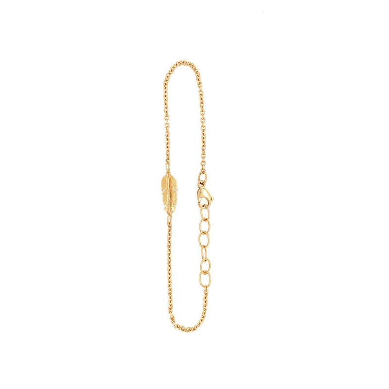 Heiring Fjer Armbånd Mini 51-6-02fg