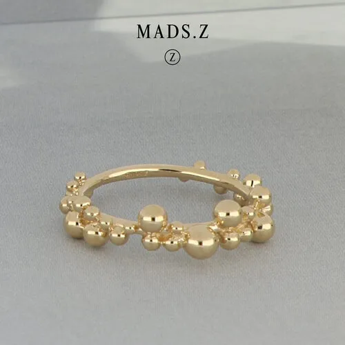 Mads Z Bubbles Ring Guld 1540066
