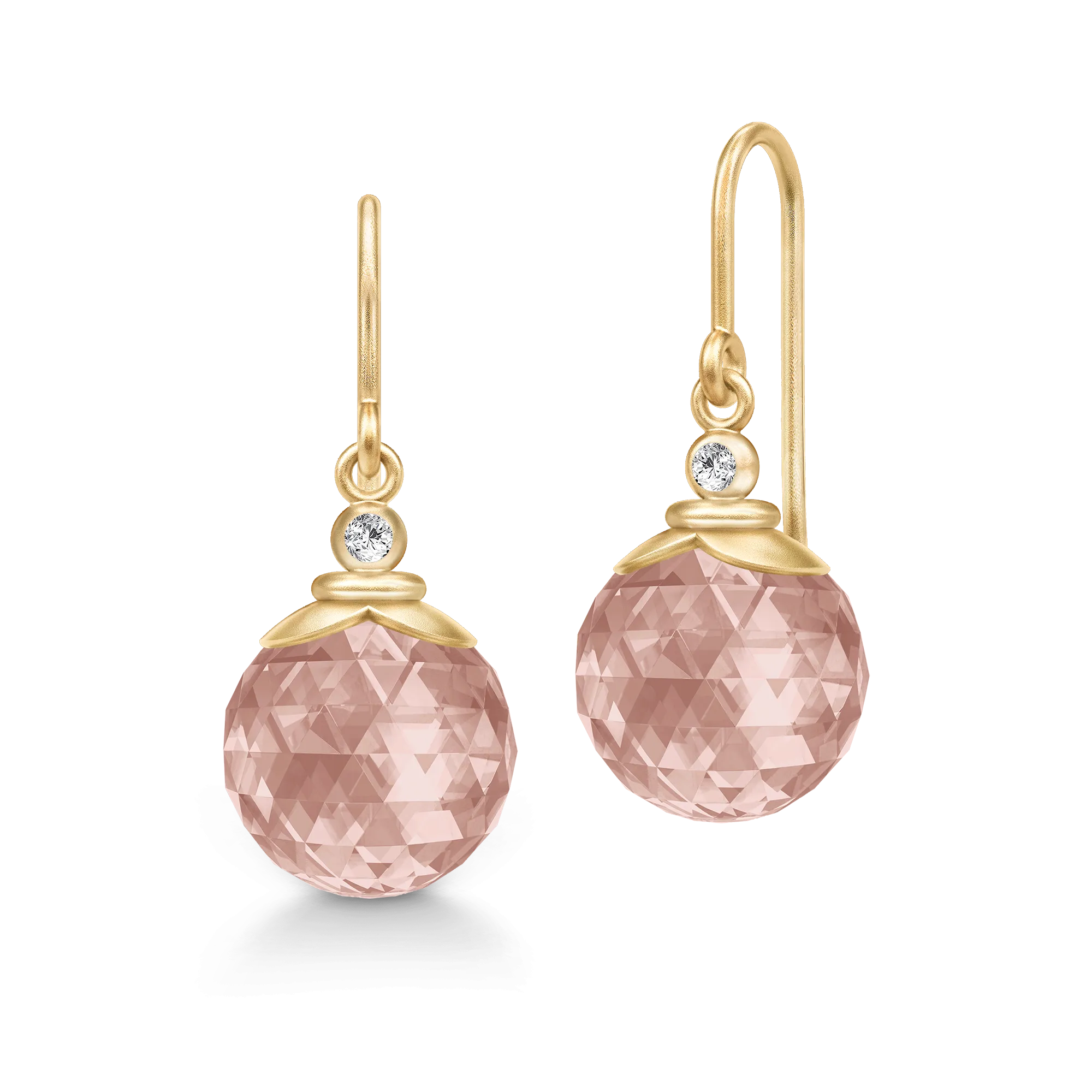Julie Sandlau Berry Øreringe Turmalin Rose HKS788GDTRCRCZ