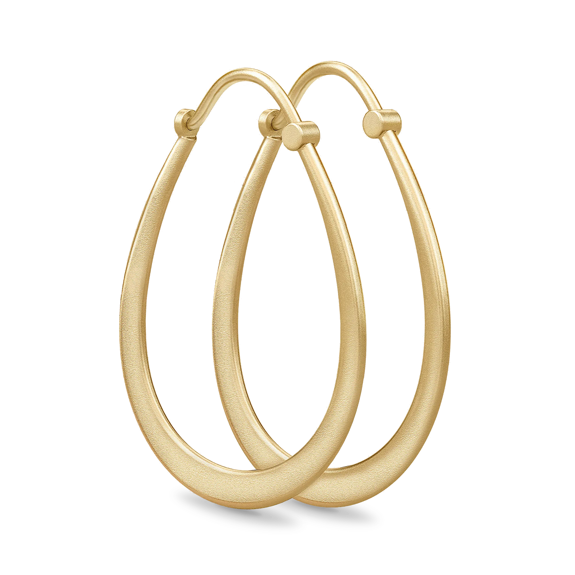 Julie Sandlau Classic Pear Øreringe Forgyldt SDM74GD