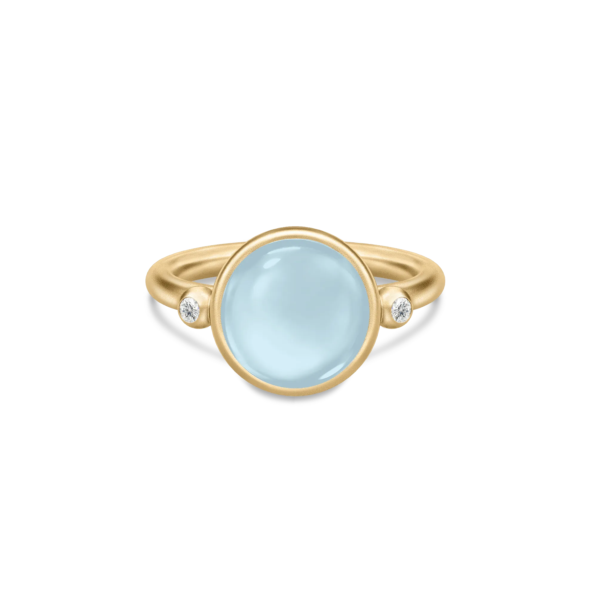 Julie Sandlau Prime Ring Milky Aqua RI248GDMLAQCRCZ