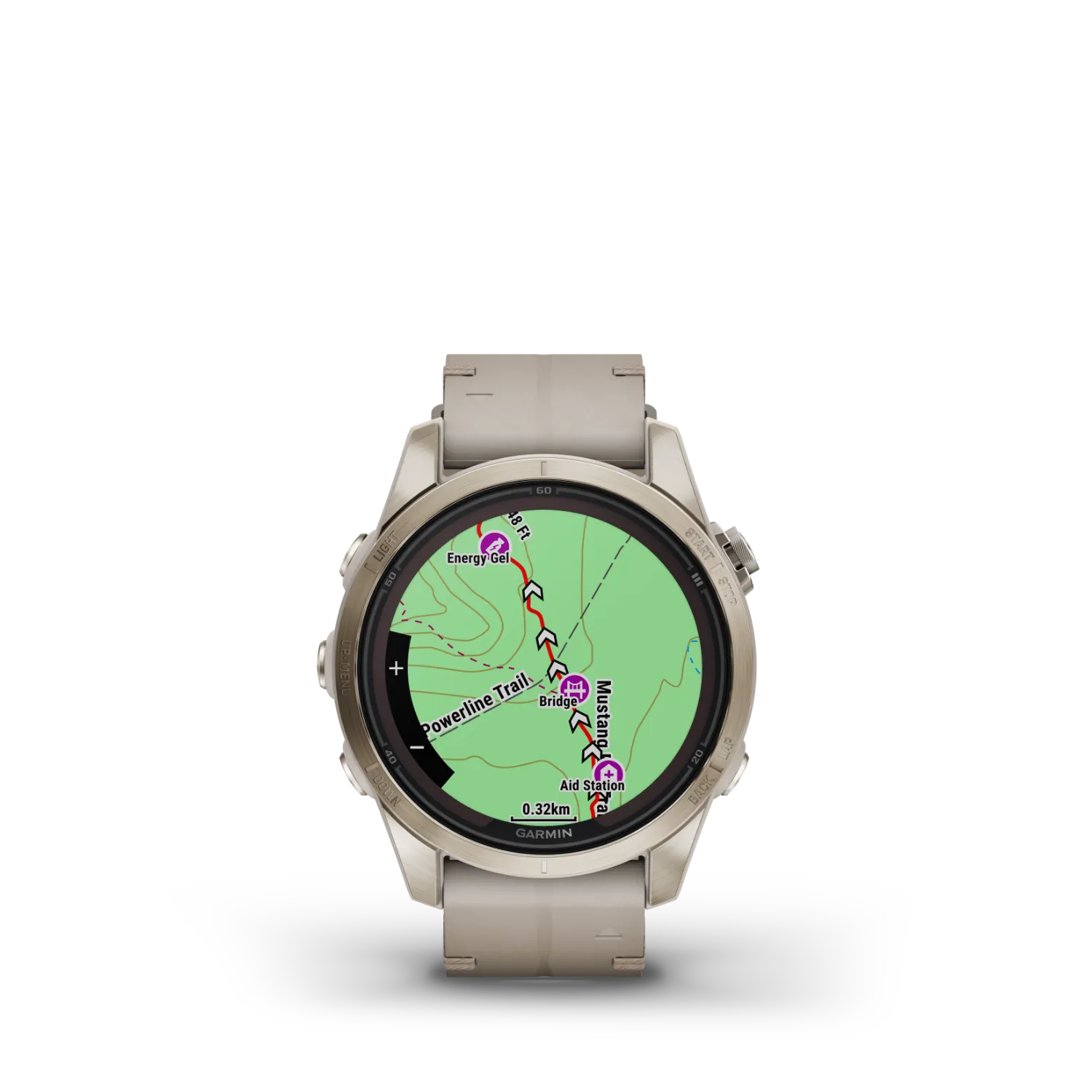 Garmin Fenix 7S Pro Sapphire Solar 010-02776-30